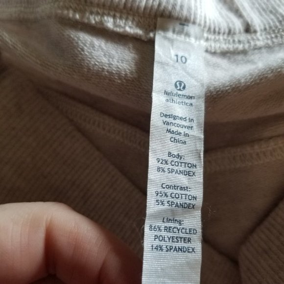 LULULEMON Rejuvenate Sweat Pant Dune 10 - Picture 5 of 12